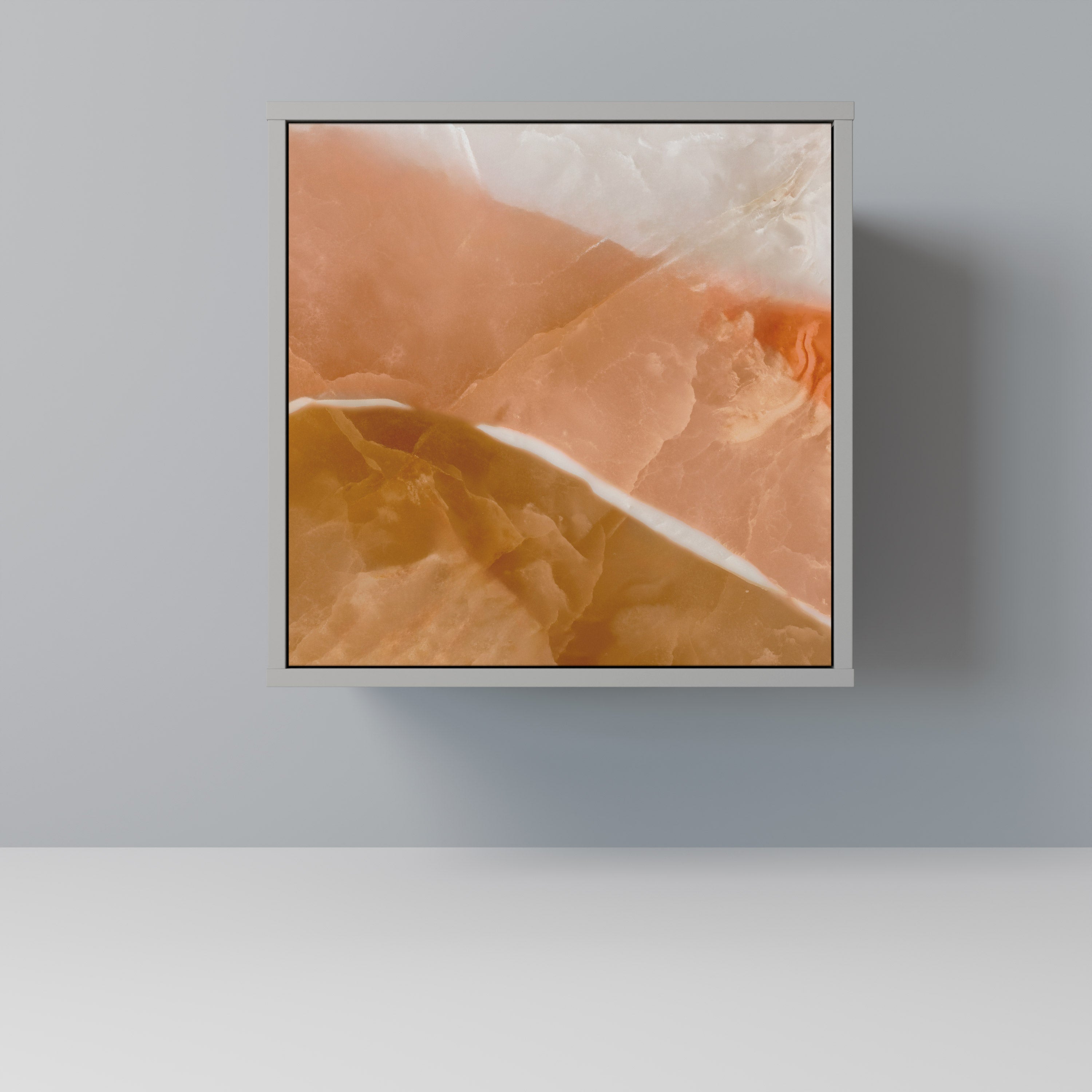 SANDHILLS SPLENDOUR 1-Door Sideboard in Grey Finish