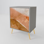 SANDHILLS SPLENDOUR 1-Door Sideboard in Grey Finish