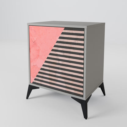GLAMOROUS STRIPE Aparador de 1 Porta