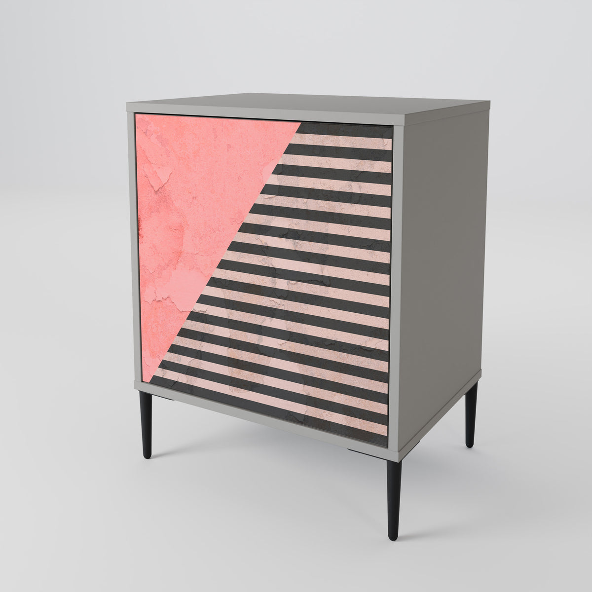 GLAMOROUS STRIPE Aparador de 1 Porta