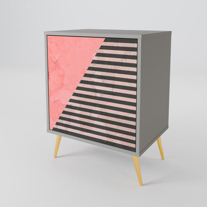 GLAMOROUS STRIPE Aparador de 1 Porta
