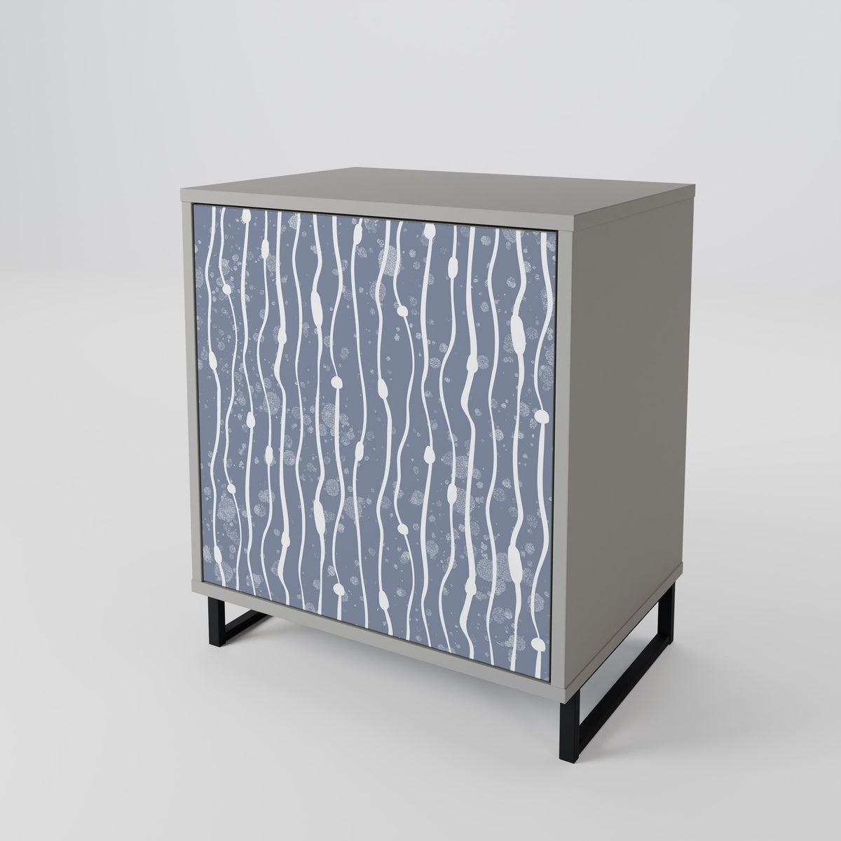 GRAPHITE RAIN Aparador de 1 Porta