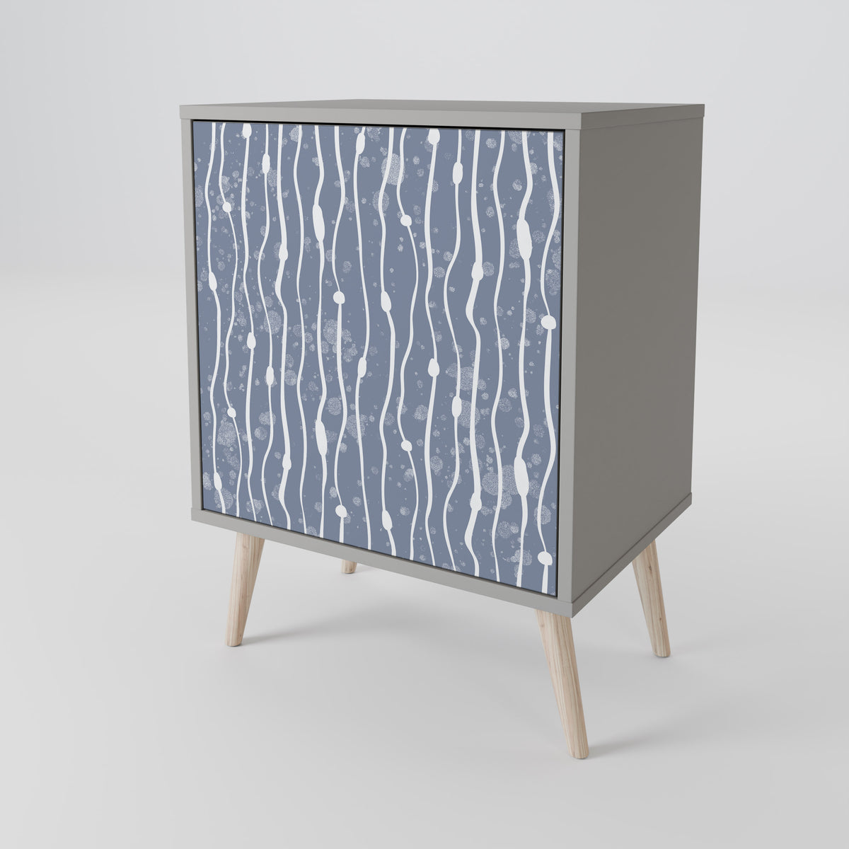 GRAPHITE RAIN Aparador de 1 Porta