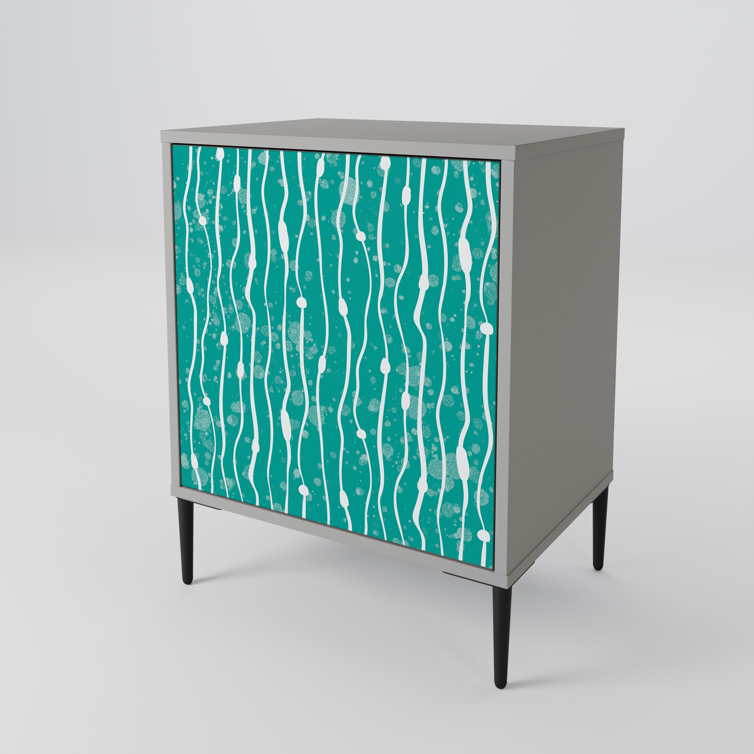 TURQUOISE RAIN 1-Door Sideboard