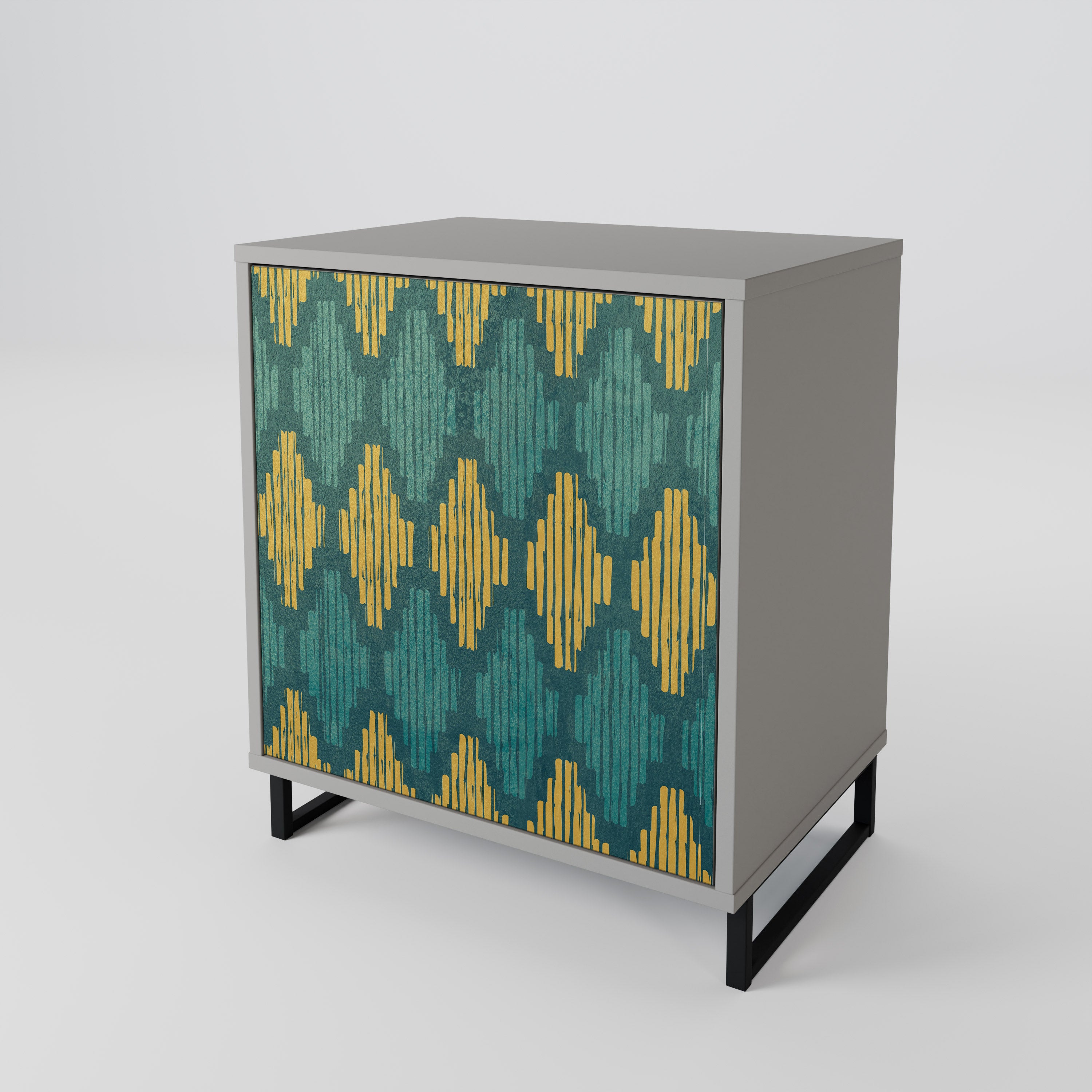 POLYGONS 1-Door Sideboard