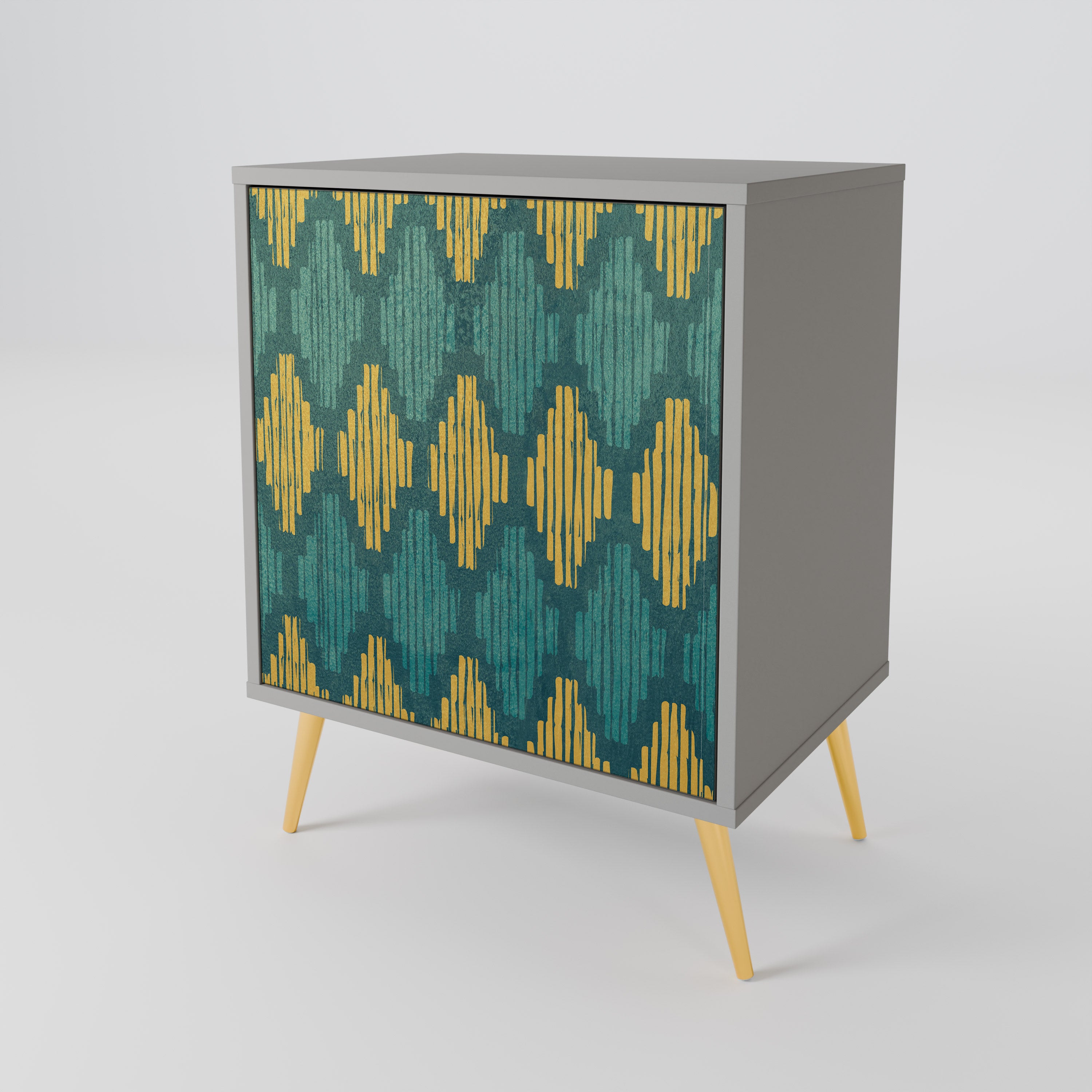 POLYGONS 1-Door Sideboard