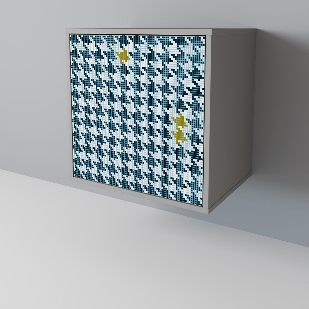 OUT OF CONTEXT 1-Door Sideboard in Grey Finish