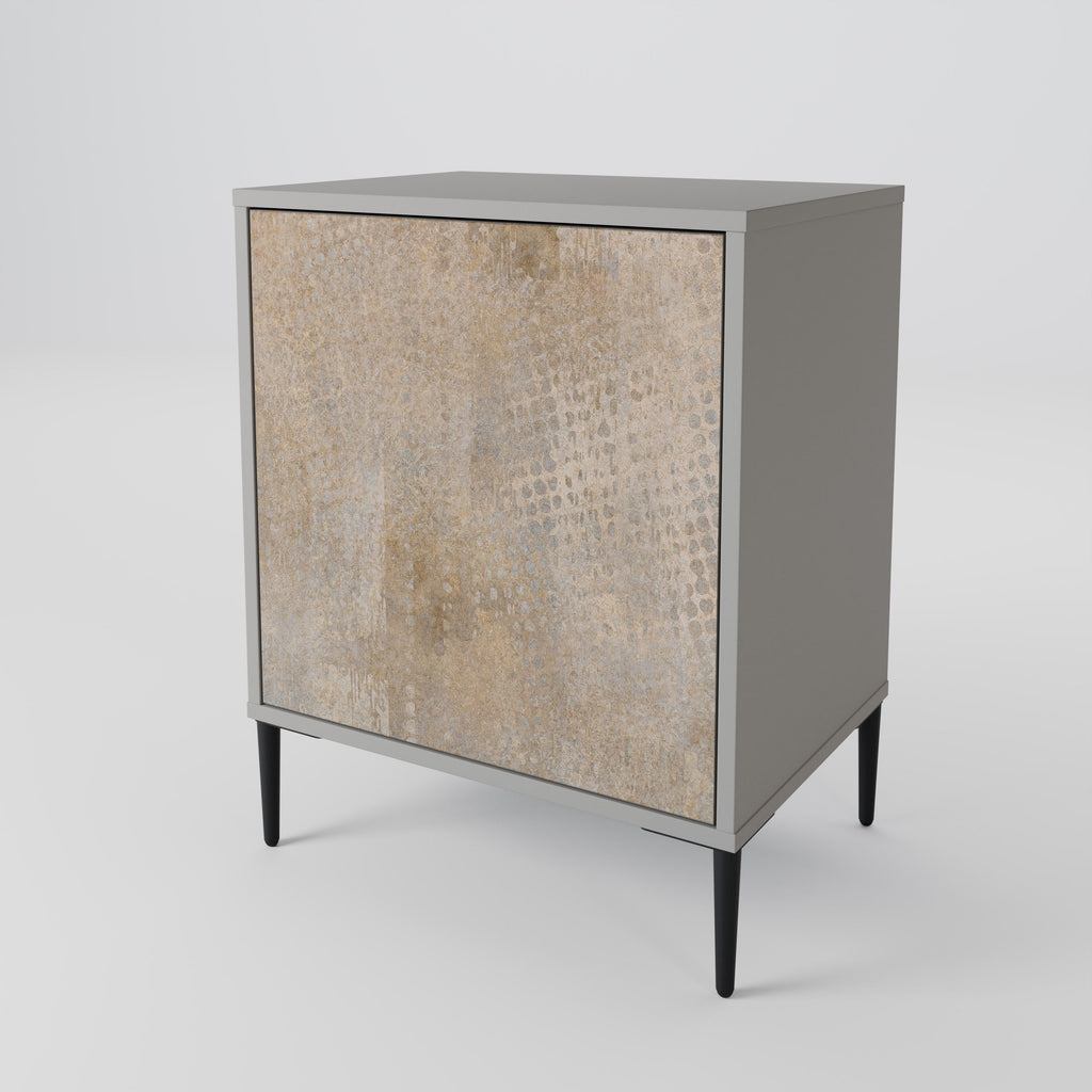 SCREEN ERROR 1-Door Sideboard in Grey Finish