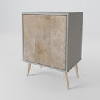 SCREEN ERROR 1-Door Sideboard in Grey Finish