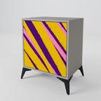 DREAMS COME TRUE Aparador de 1 Porta em Acabamento Cinzento