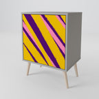 DREAMS COME TRUE Aparador de 1 Porta em Acabamento Cinzento