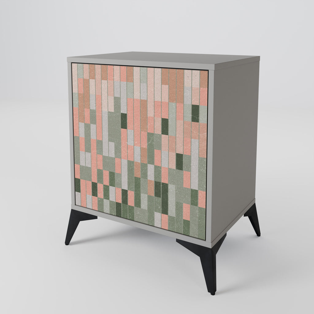 BUILDING THE FUTURE 1-Door Sideboard in Grey Finish