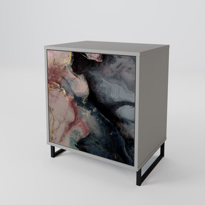 GILDED SWIRLS 1-Door Sideboard