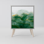 EXPENSIVE NATURE Aparador de 1 Porta em Acabamento Cinzento