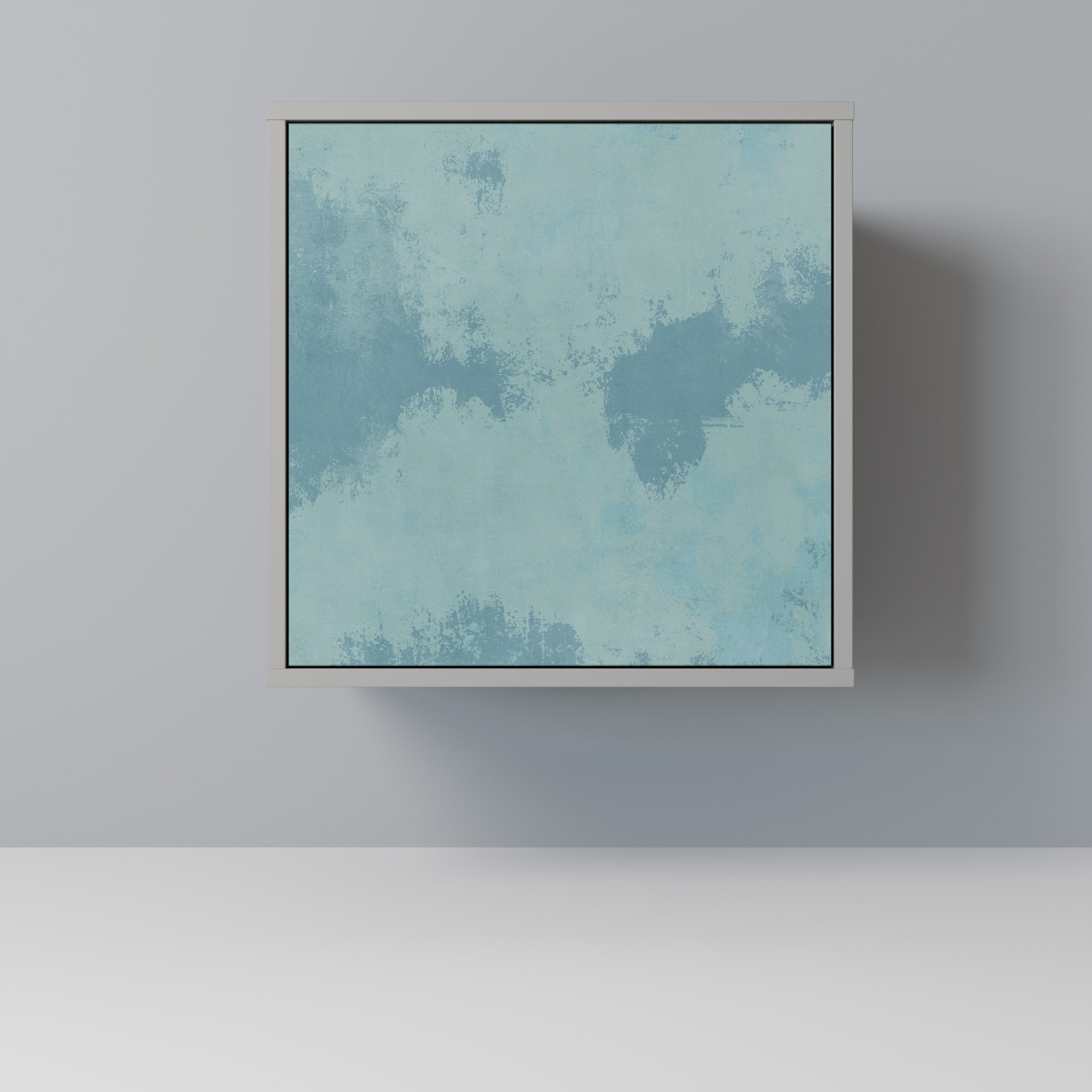 SKY WASH 1-Door Sideboard in Grey Finish