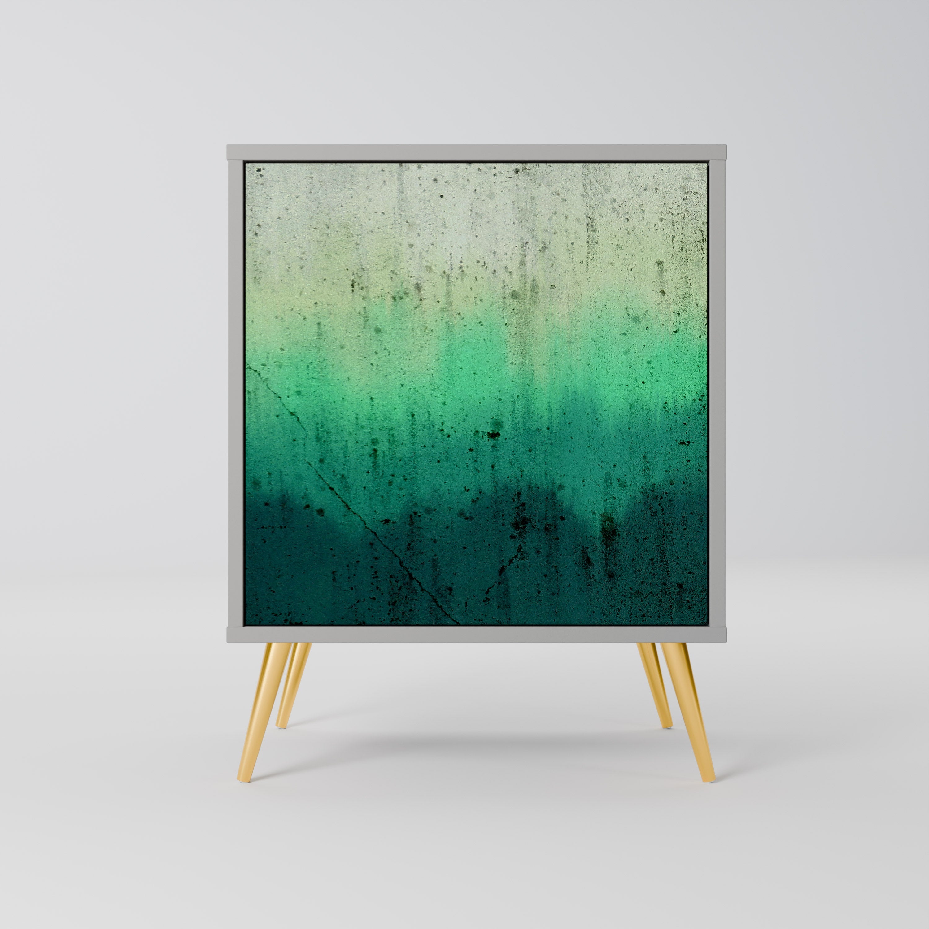 NORTHERN LIGHTS 1-Door Sideboard in Grey Finish