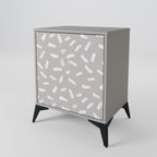 PASSING SECONDS 1-Door Sideboard in Grey Finish