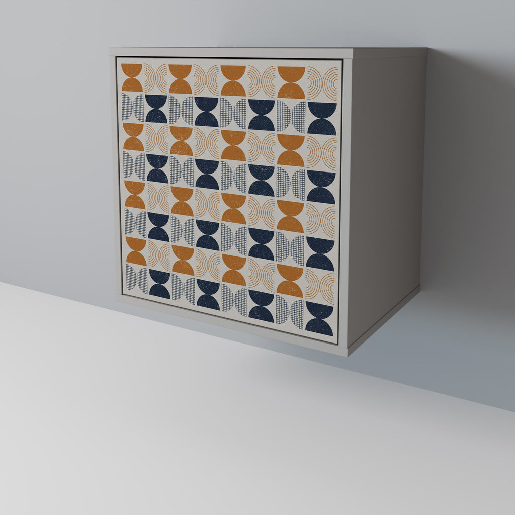 REFLECTION RANGE 1-Door Sideboard in Grey Finish