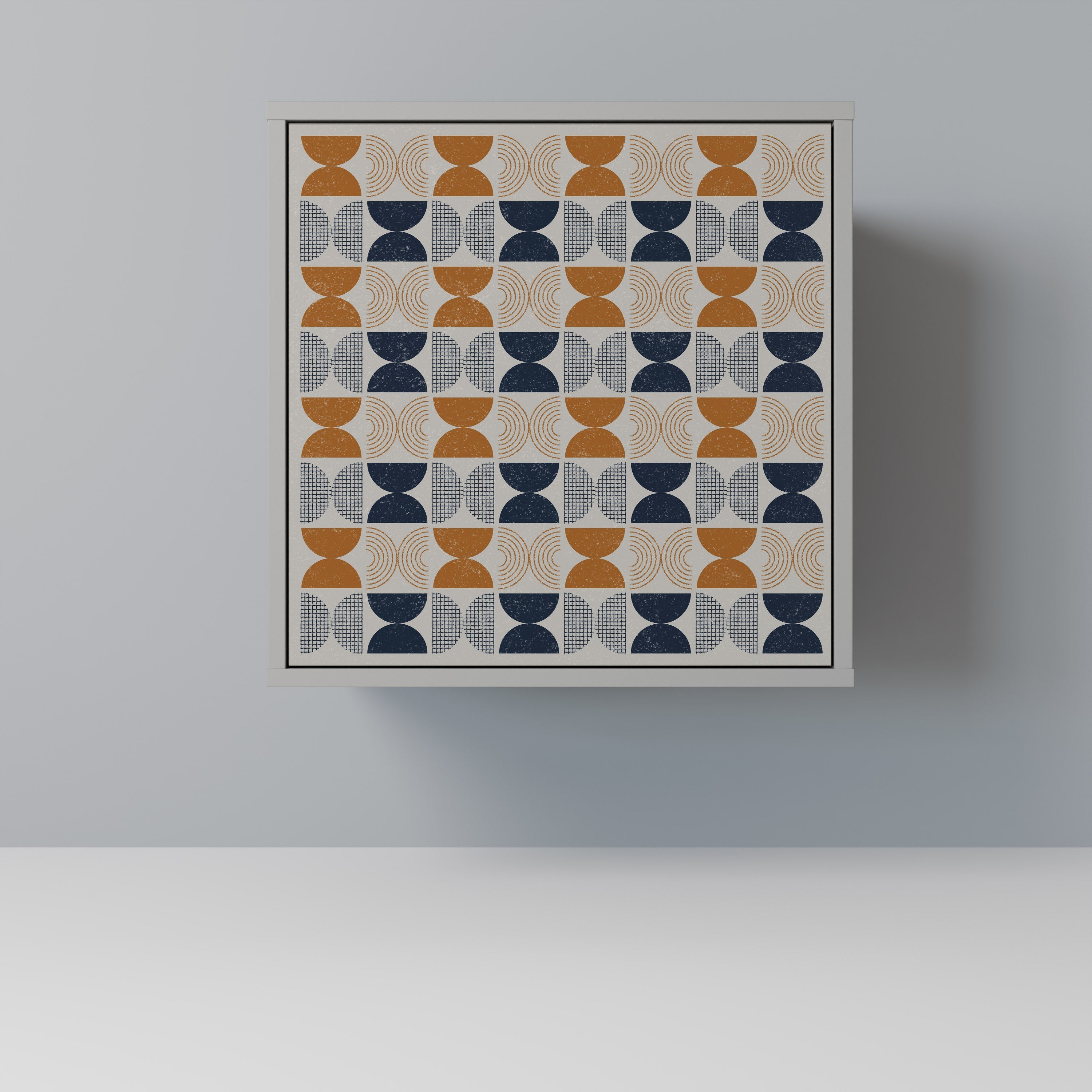 REFLECTION RANGE 1-Door Sideboard in Grey Finish