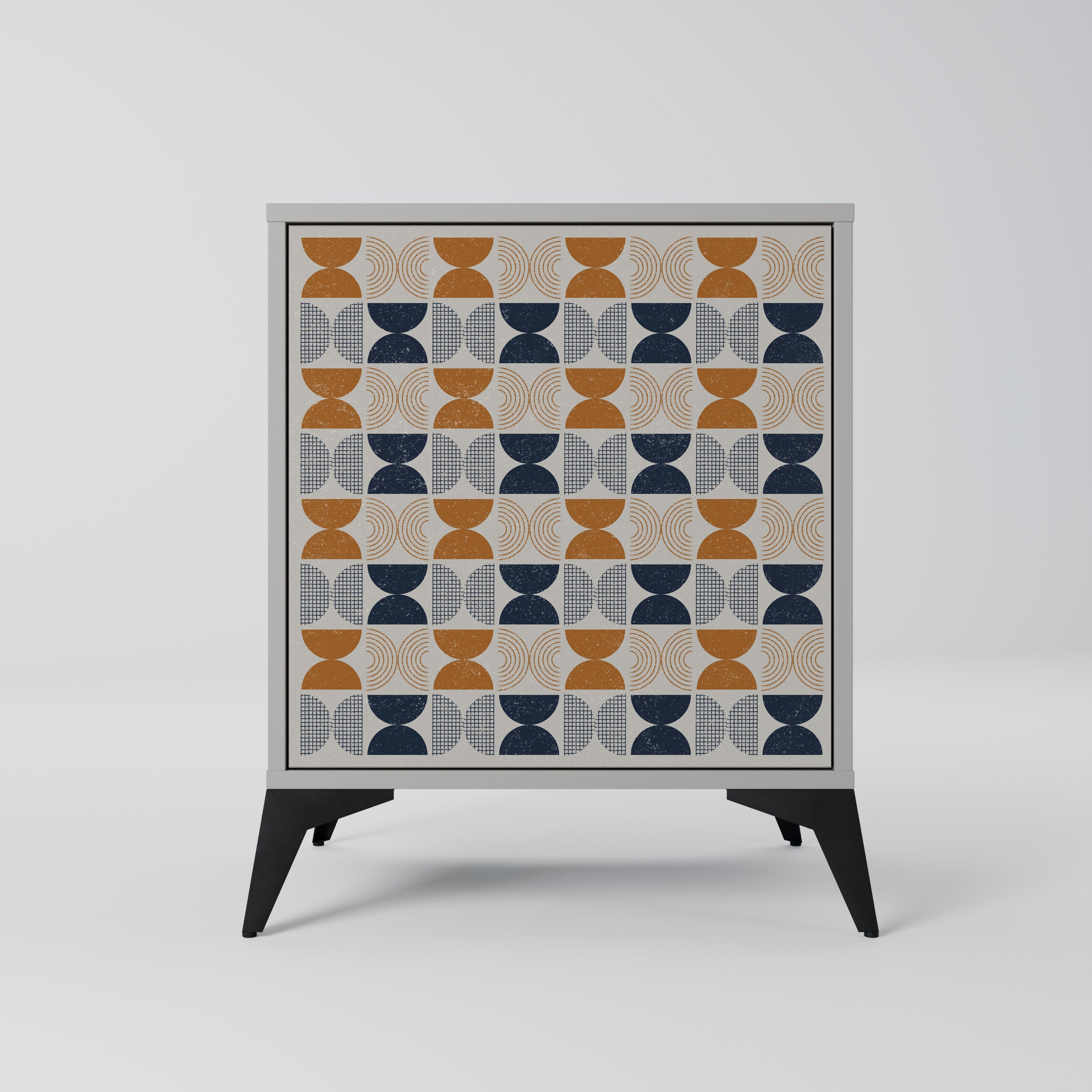 REFLECTION RANGE 1-Door Sideboard in Grey Finish