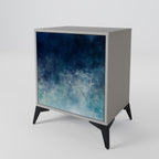 CELESTIAL FALL 1-Door Sideboard in Grey Finish