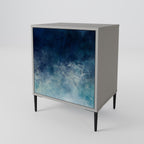 CELESTIAL FALL 1-Door Sideboard in Grey Finish