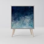 CELESTIAL FALL 1-Door Sideboard in Grey Finish