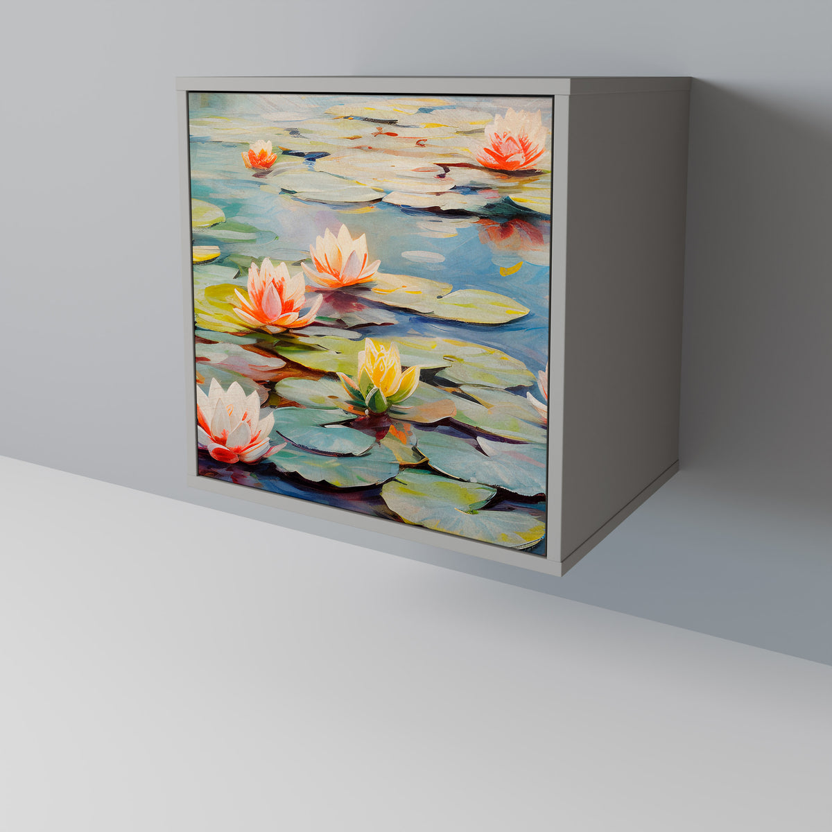 BLOOMING WATERS Aparador de 1 Porta
