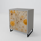 MORNING GLADE Aparador de 1 Porta em Acabamento Cinzento