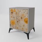 MORNING GLADE Aparador de 1 Porta em Acabamento Cinzento