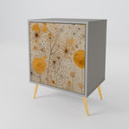 MORNING GLADE Aparador de 1 Porta em Acabamento Cinzento