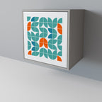 BE THE CHANGE 1-Door Sideboard in Grey Finish