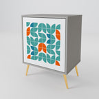 BE THE CHANGE 1-Door Sideboard in Grey Finish