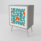 BE THE CHANGE 1-Door Sideboard in Grey Finish