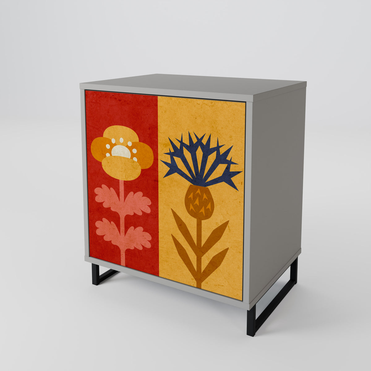 SCANDIC FLOWERET Aparador de 1 Porta