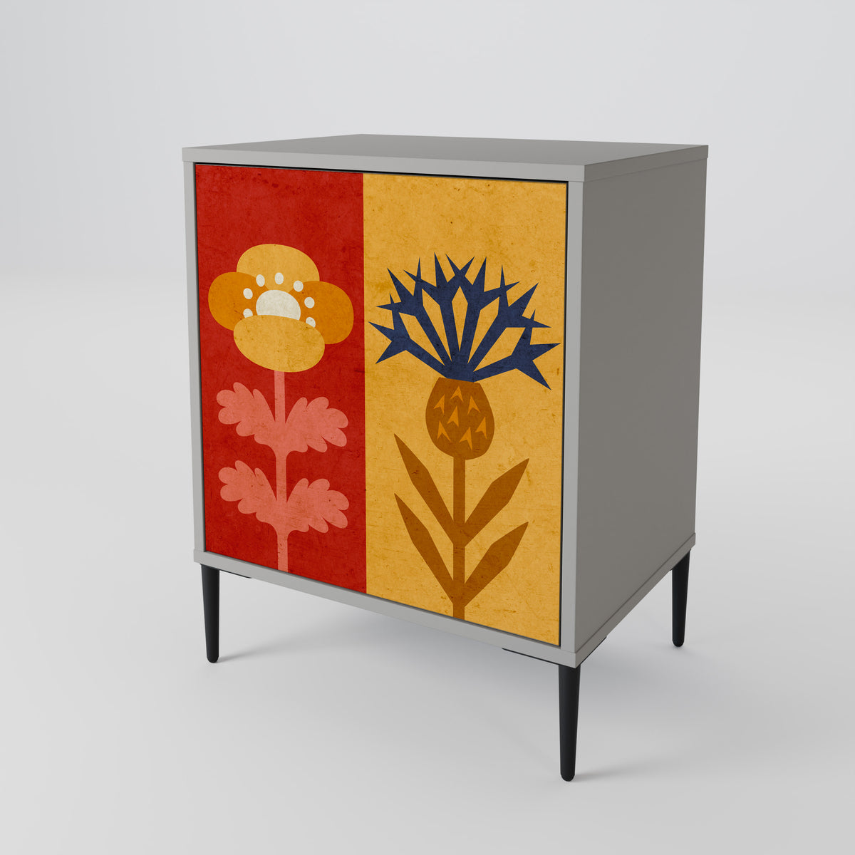 SCANDIC FLOWERET Aparador de 1 Porta
