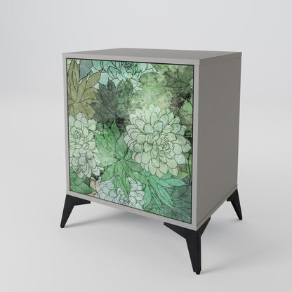SUCCULENT CLUSTER 1-Door Sideboard