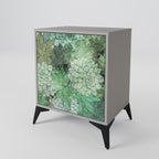 SUCCULENT CLUSTER 1-Door Sideboard in Grey Finish