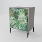 SUCCULENT CLUSTER 1-Door Sideboard in Grey Finish