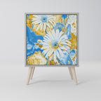 DAISY LUXE 1-Door Sideboard in Grey Finish