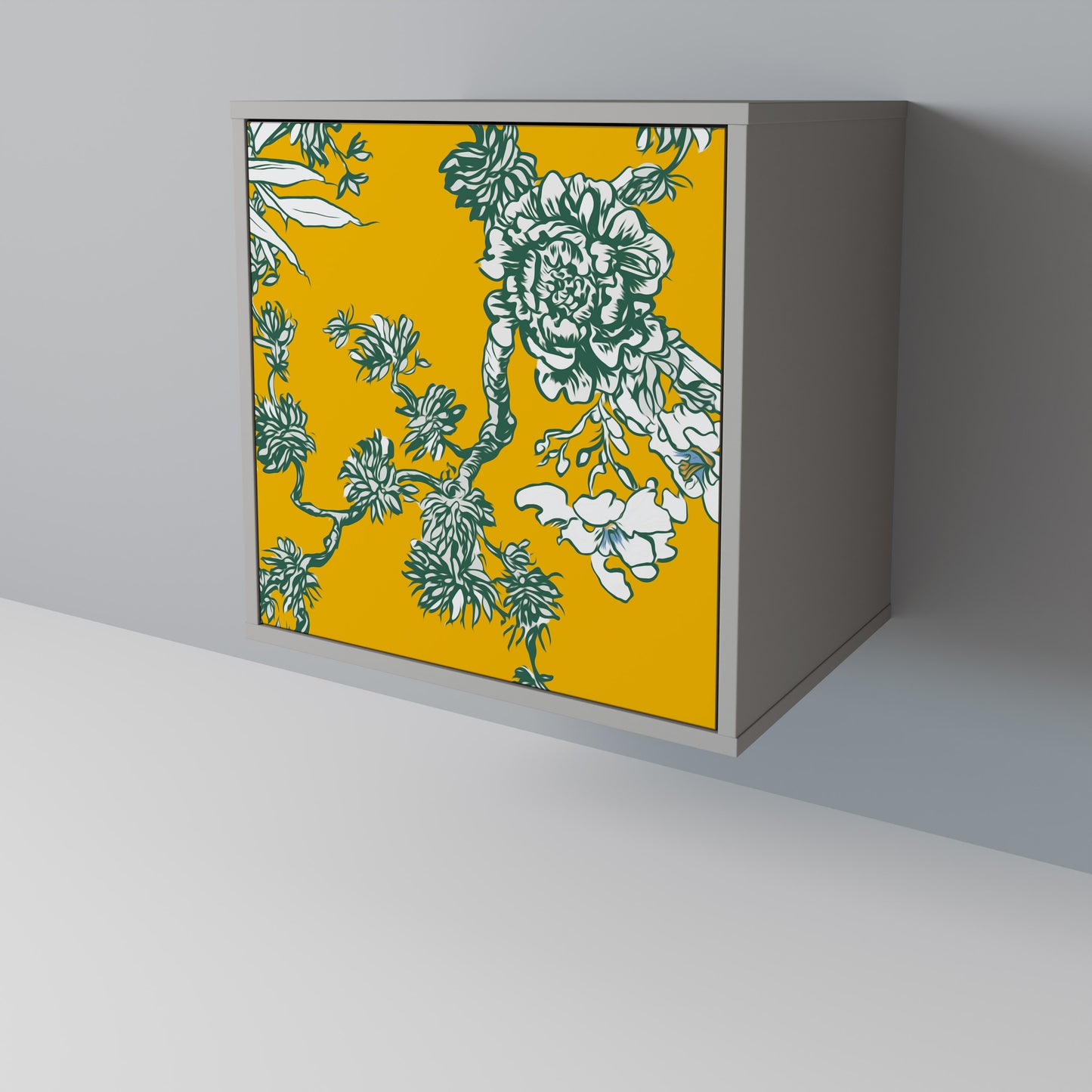 YELLOW CHINOISERIE Aparador de 1 Porta
