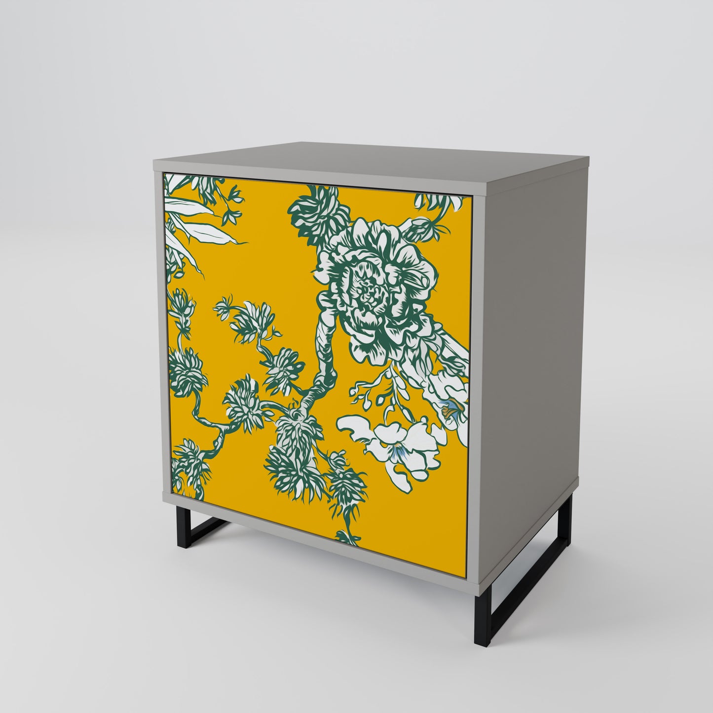 YELLOW CHINOISERIE Aparador de 1 Porta