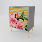 FRAGILE BEAUTY 1-Door Sideboard in Grey Finish