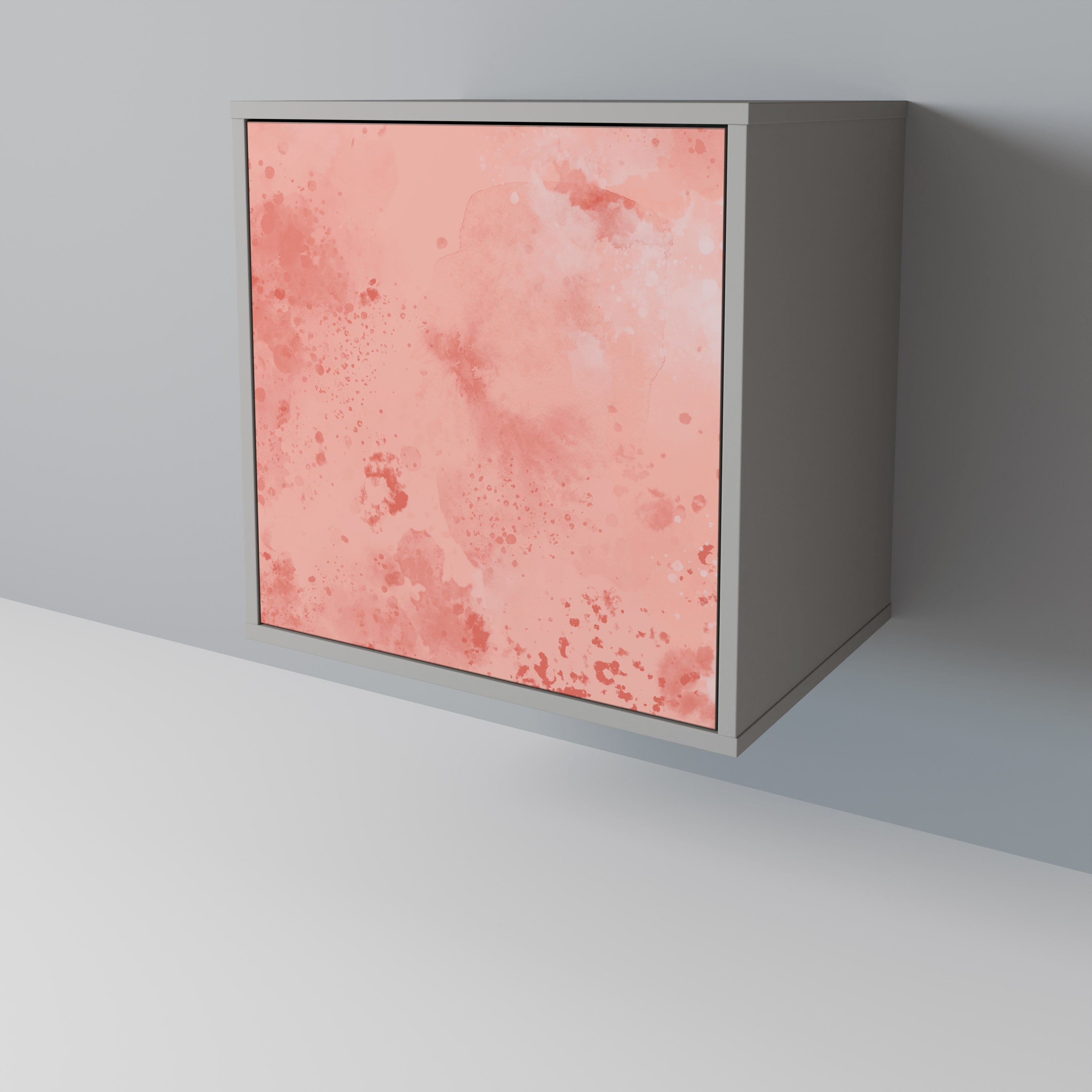 CRANE DANCE Aparador de 1 Porta em Acabamento Cinzento