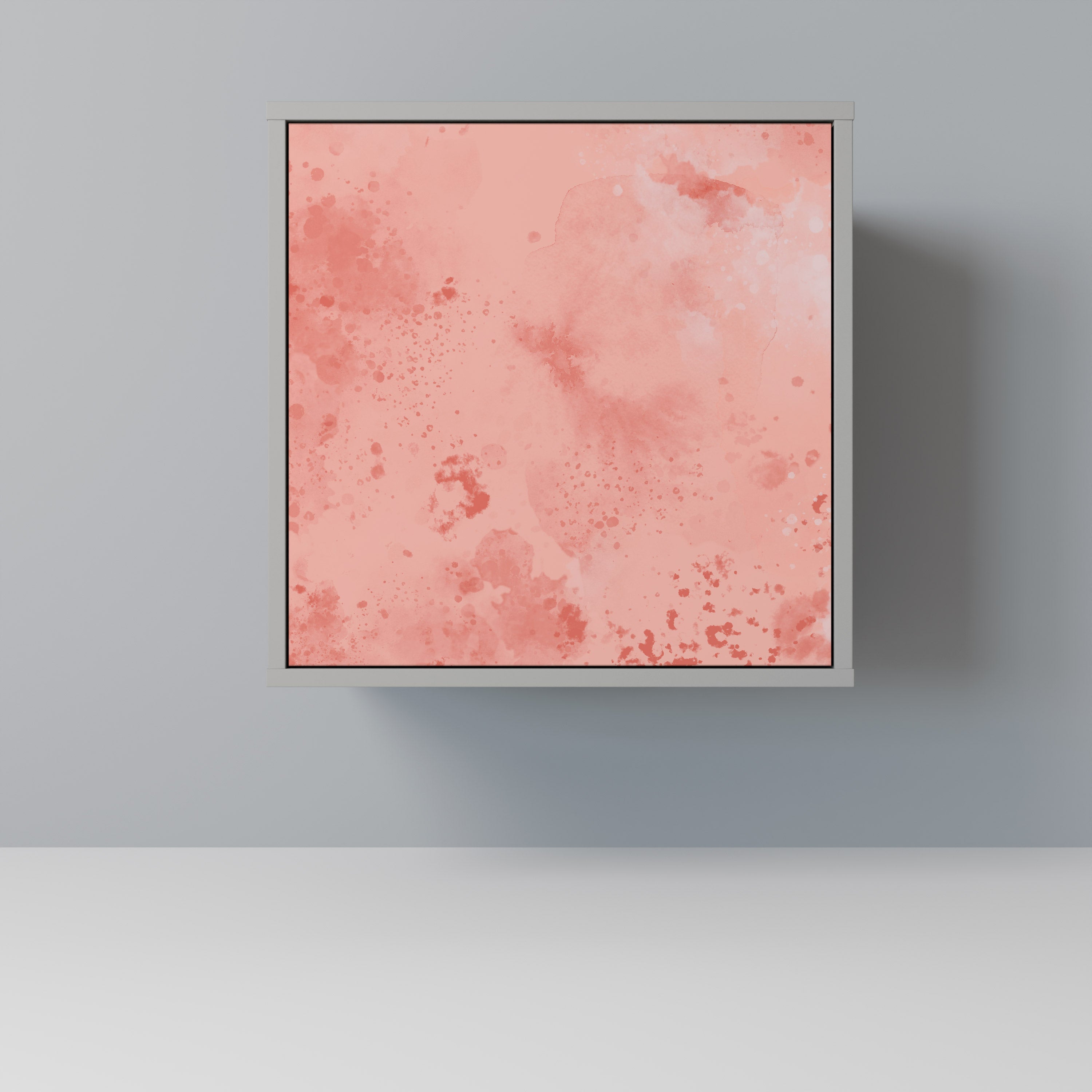 CRANE DANCE Aparador de 1 Porta em Acabamento Cinzento