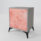 CRANE DANCE Aparador de 1 Porta em Acabamento Cinzento