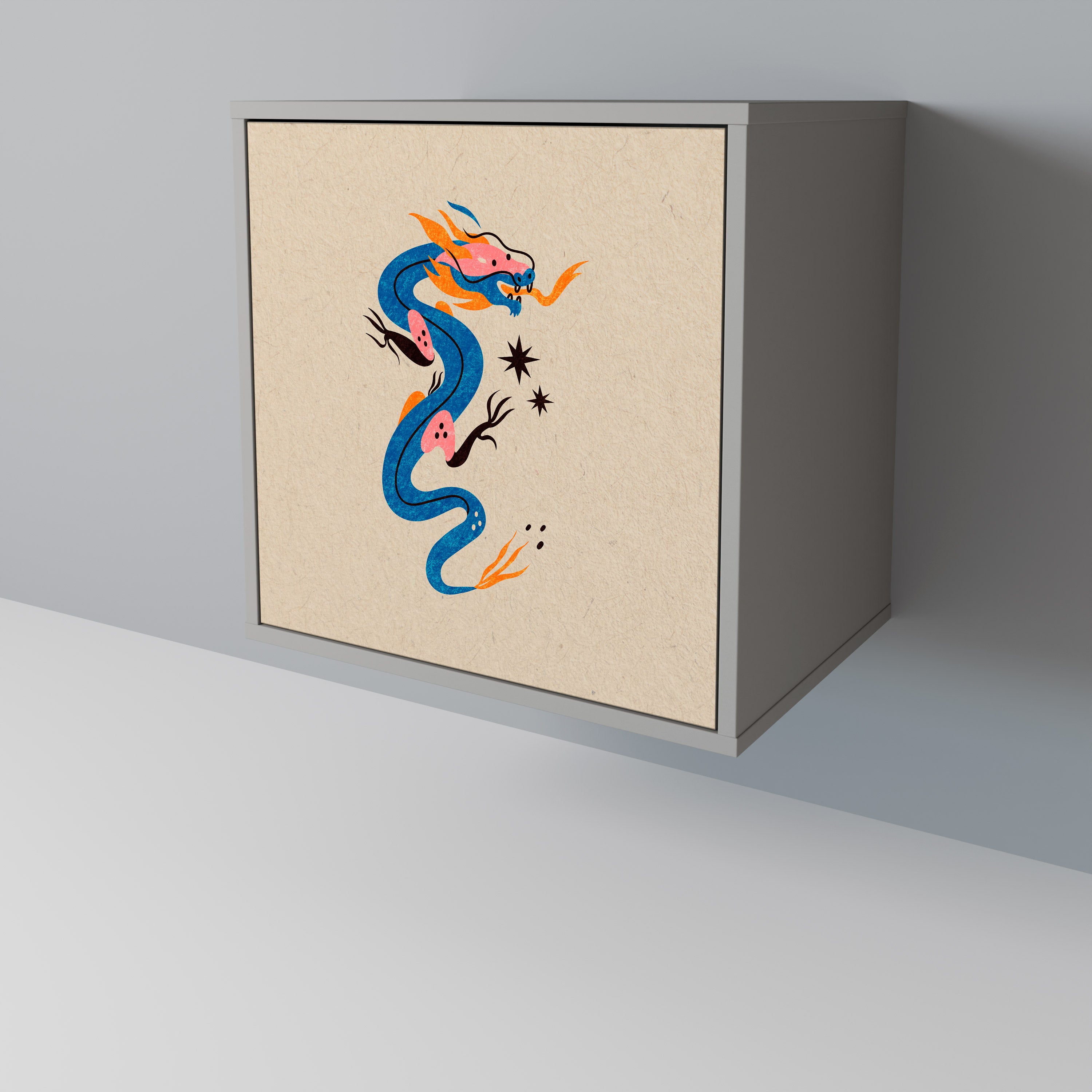 MYTHOLOGICAL CREATURES Aparador de 1 Porta
