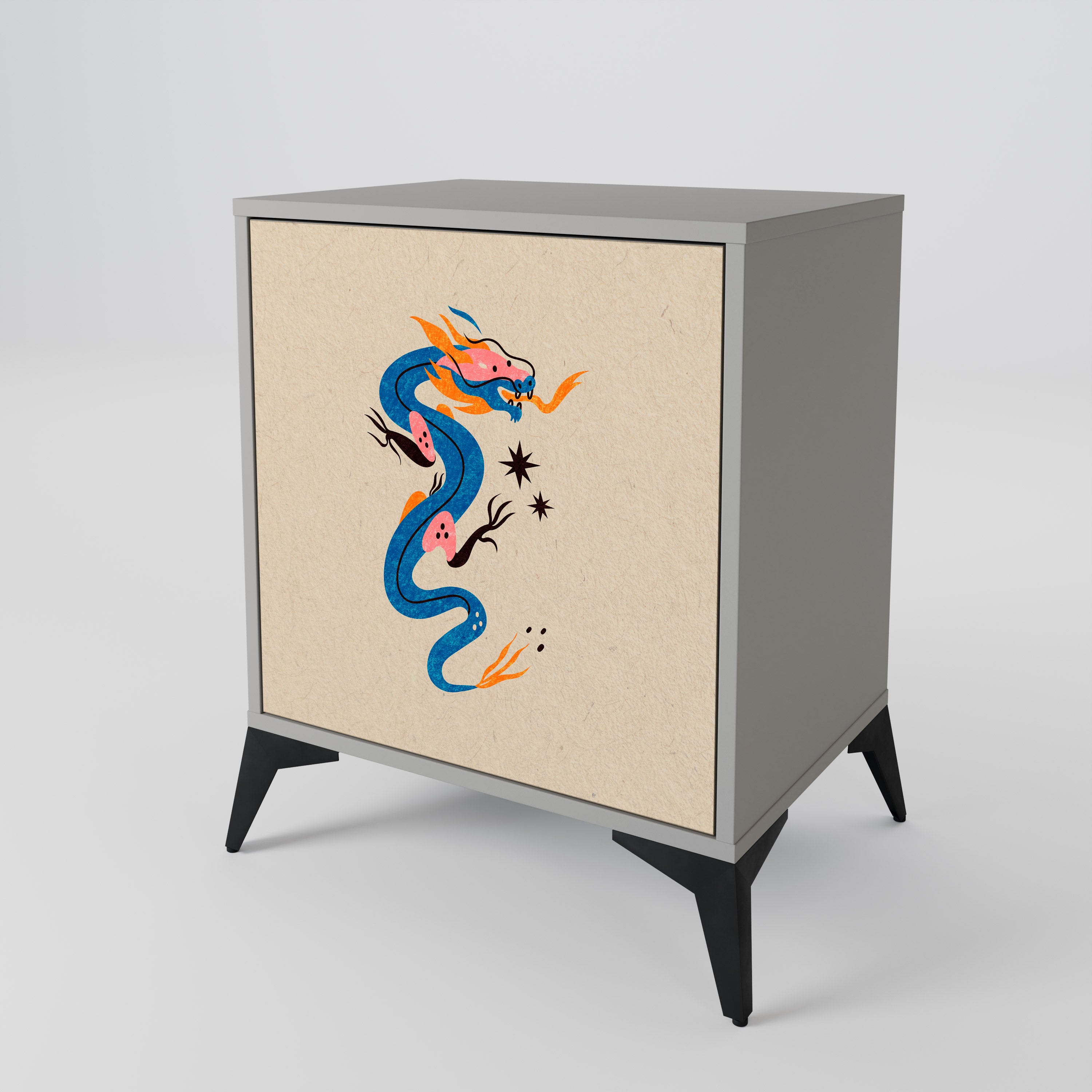 MYTHOLOGICAL CREATURES Aparador de 1 Porta