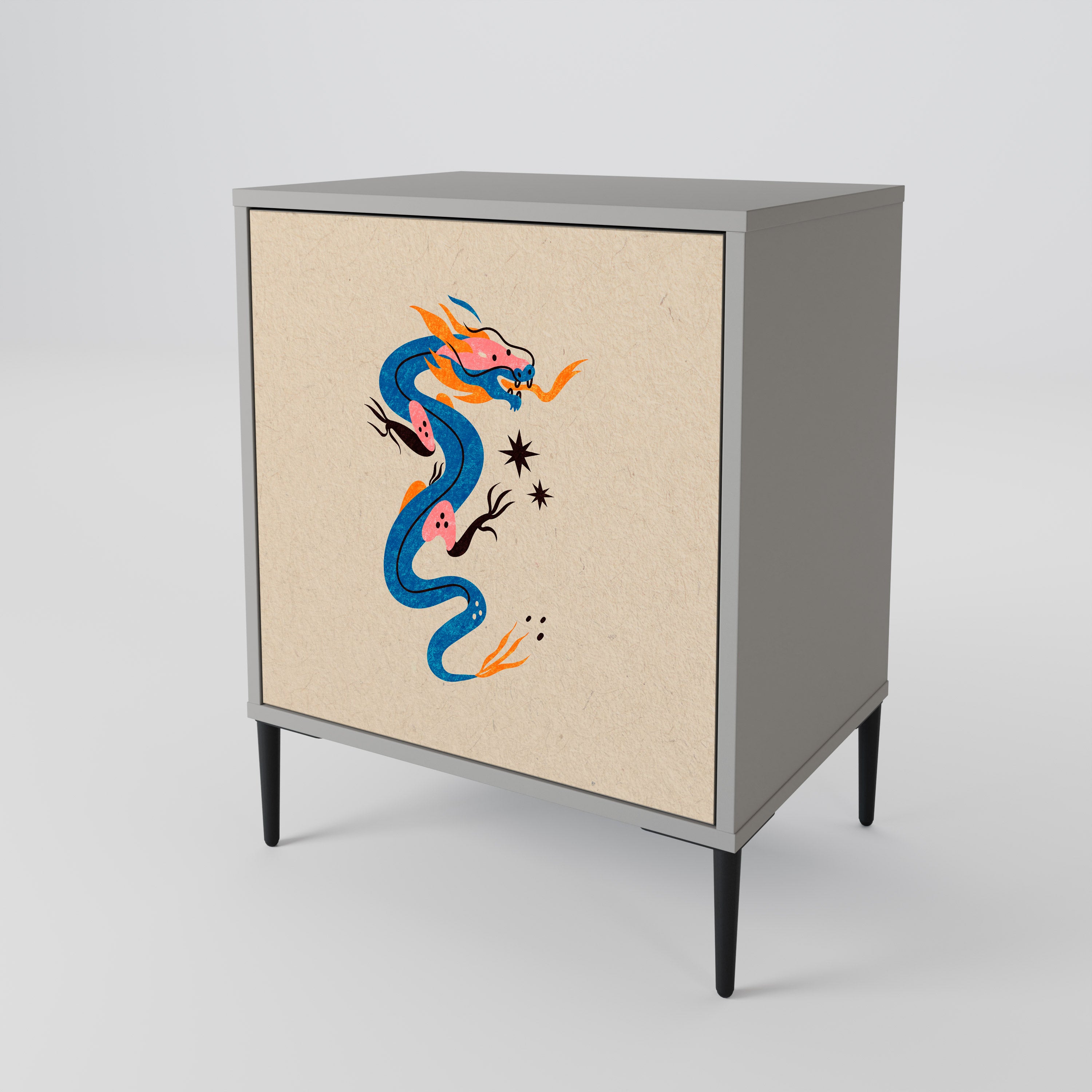 MYTHOLOGICAL CREATURES Aparador de 1 Porta
