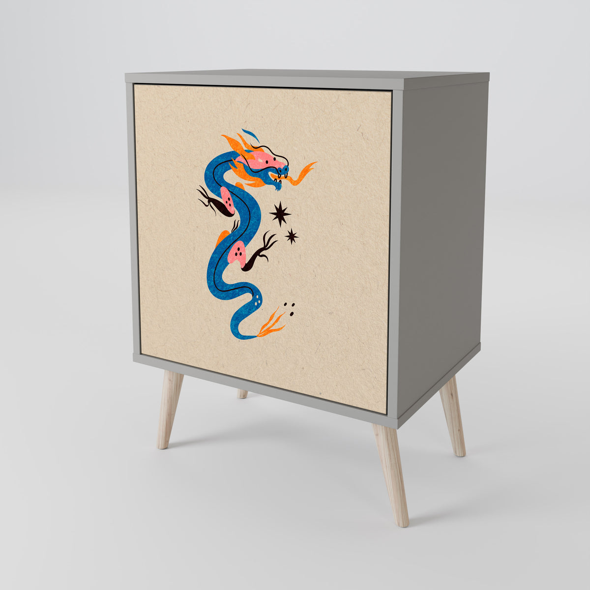 MYTHOLOGICAL CREATURES Aparador de 1 Porta